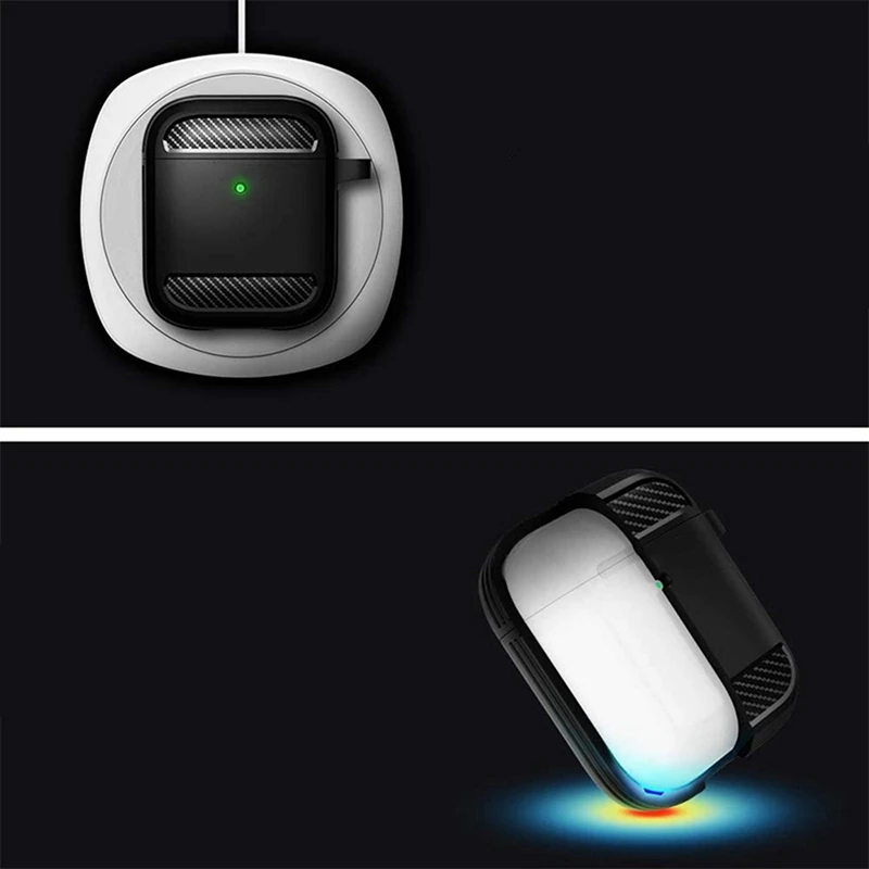 

2 комплекта защитных чехлов для наушников Apple 1/2/для Apple Pros [видимая светодиодный ная подсветка]