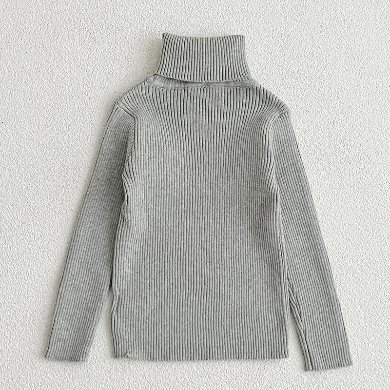 Детская зимняя одежда для девочек детский пуловер мальчиков вязаный свитер