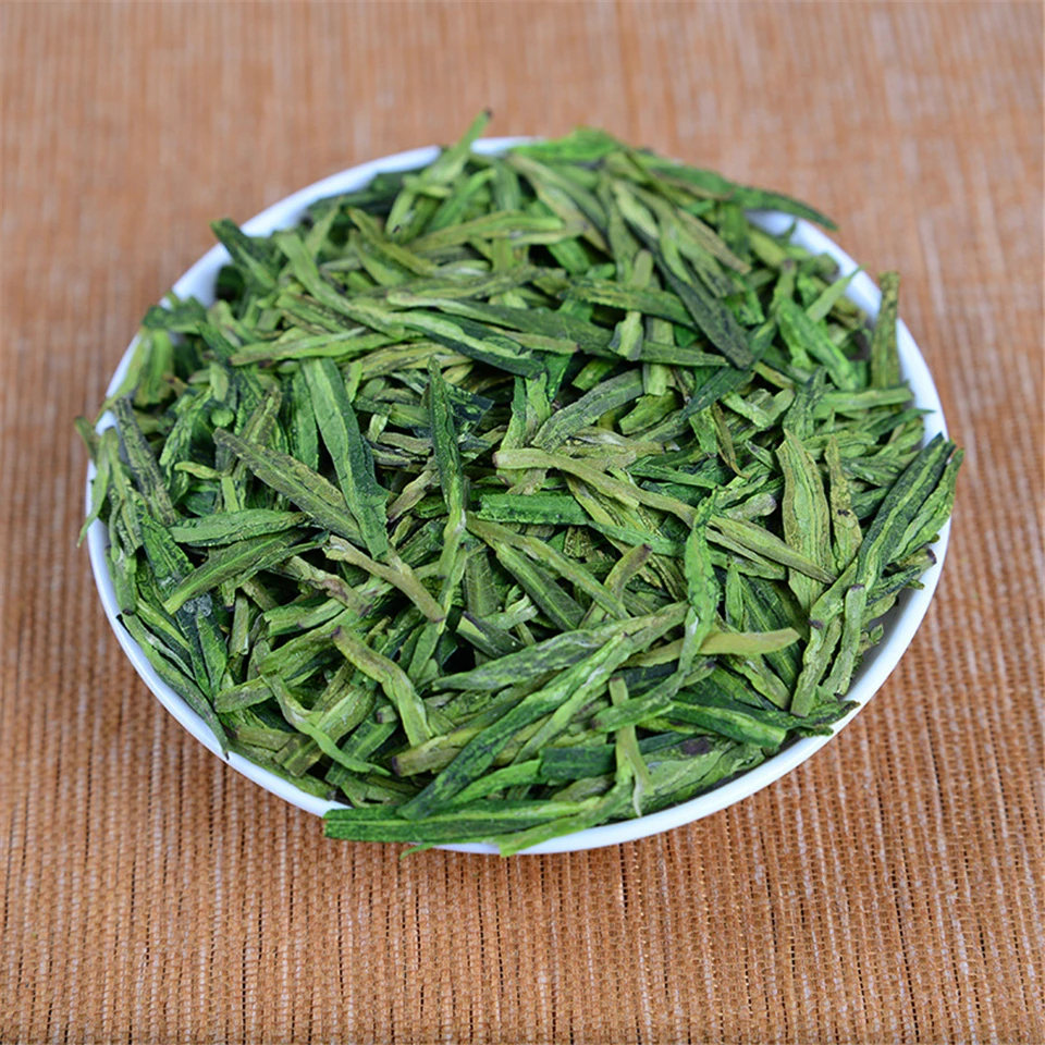 

2022 Green Tea 4A Chinese Xihu Dragon Well Green Tea China Dragonwell Organic Dragon Well 250g No Teapot