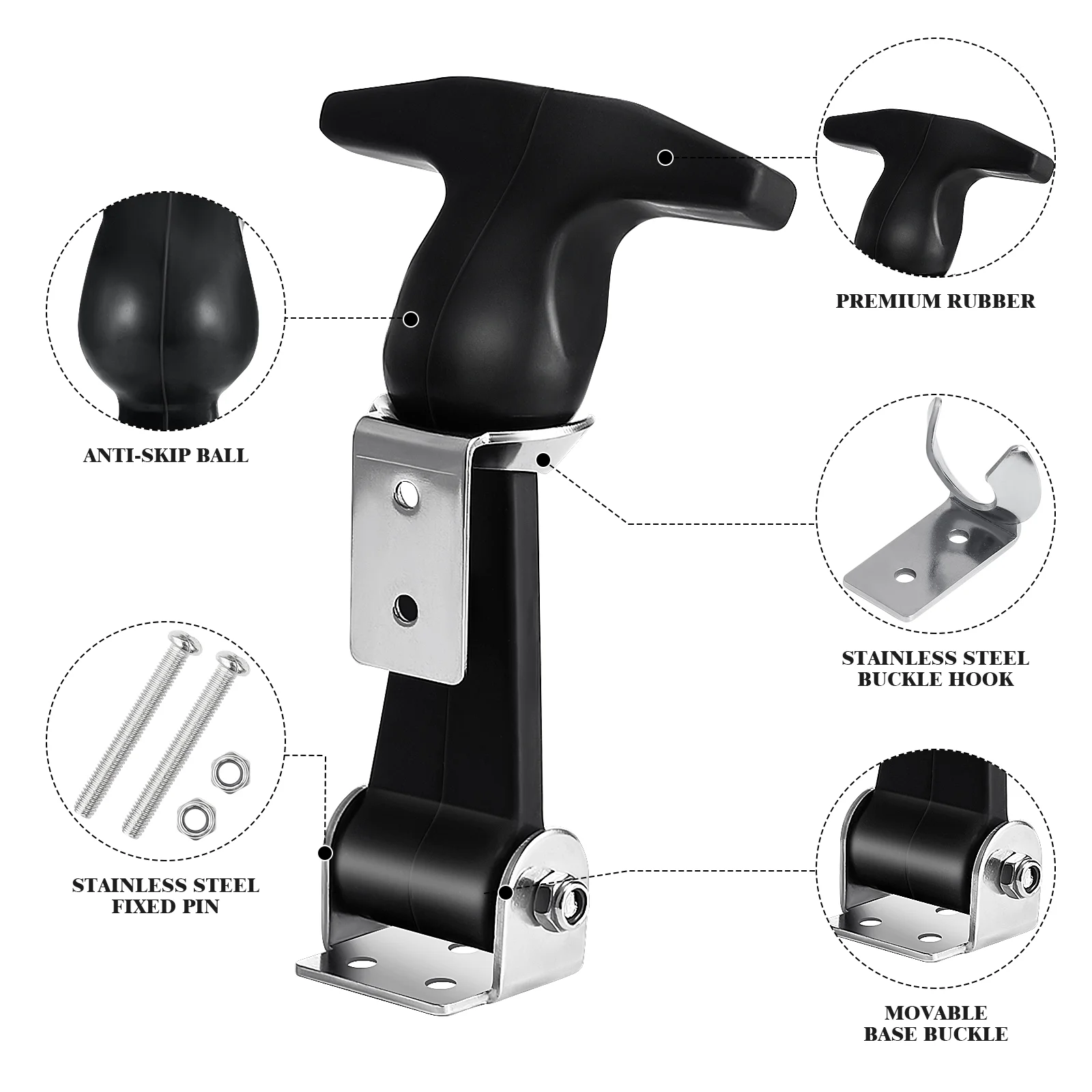 

2 шт., т-образная застежка из нержавеющей стали