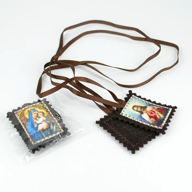 

12x Sacred Heart of Jesus The Virgin Mary Madonna And Child Pendant Necklace Catholicism Christian Orthodox Religious Jewely