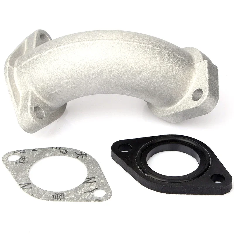 

Впускной коллектор мотоцикла, горловой карбюратор, впускная труба + прокладка для двигателя 110cc-160cc, Lifan YX, внедорожник, питбайк, мотовездеход, багги, квадроцикл