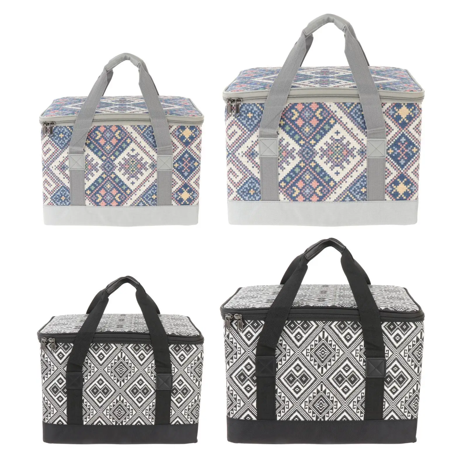 

Вместительная сумка для хранения инструментов для кемпинга, сумка-тоут, корзина для пикника, для домашнего барбекю