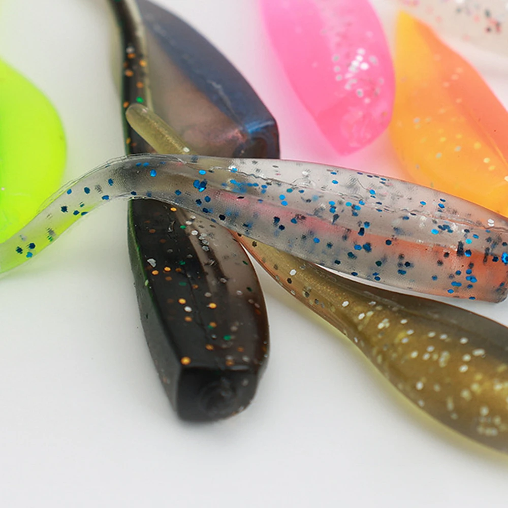 

Двойная цветная игла, искусственная приманка для дороги, искусственная приманка, обычная Мягкая приманка для окуня