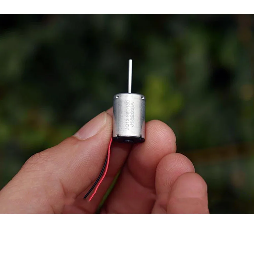 Мини-мотор постоянного тока 12 мм 6-полюсный роторный электродвигатель 6 В 8500