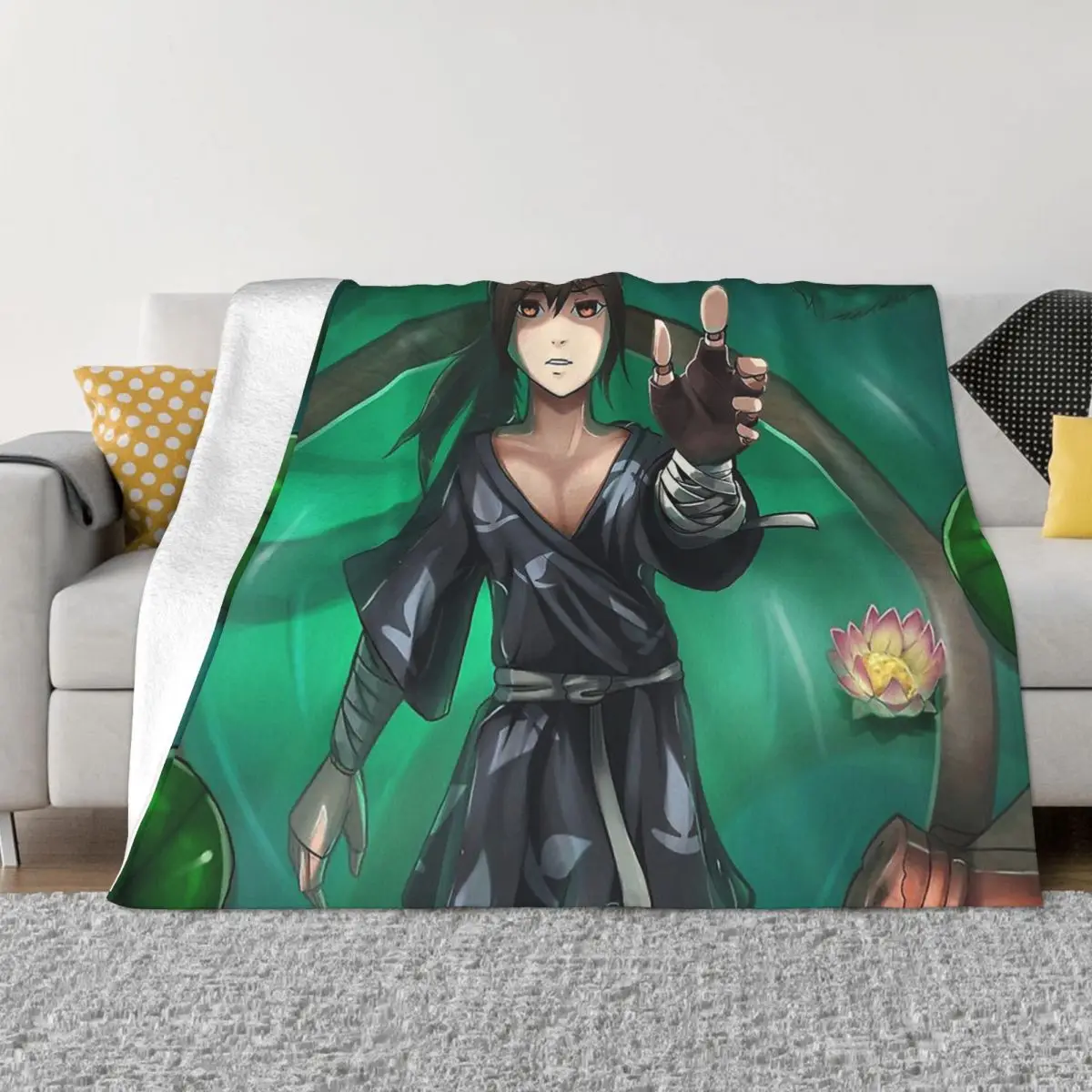 

Dororo Hyakkimaru Anime Blanket Flannel Spring Autumn COOL Warm Throws For Winter Bedding