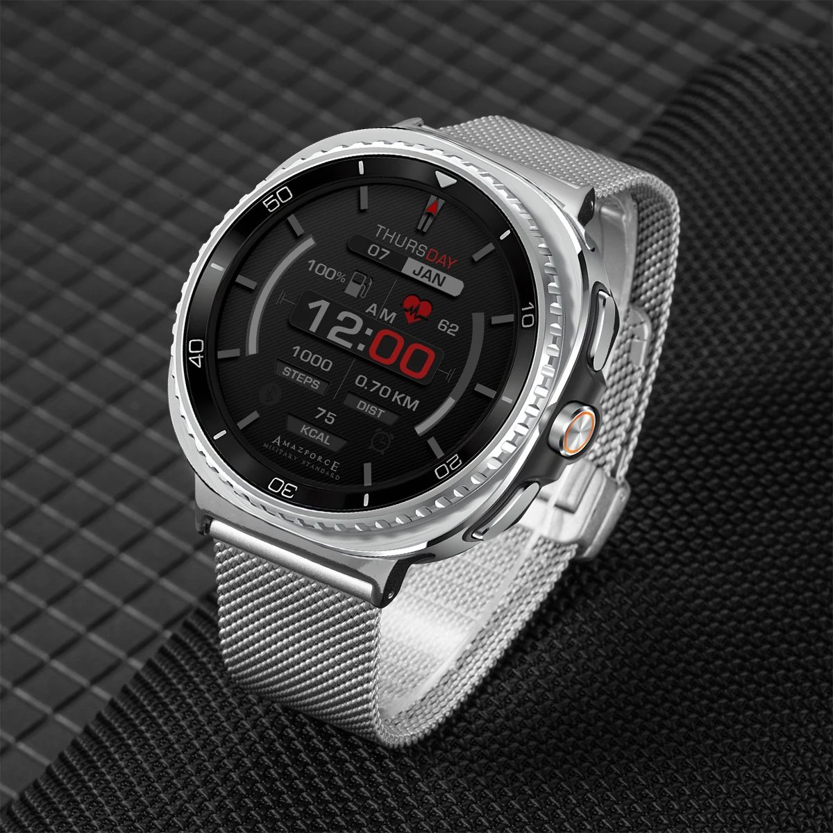 Фото Миланский ремешок с магнитной пряжкой для Samsung Galaxy Watch8 classic 46 мм 8, 40 мм, 44 мм, металлический ремешок для Galaxy watch ultra 2025 47 мм №2