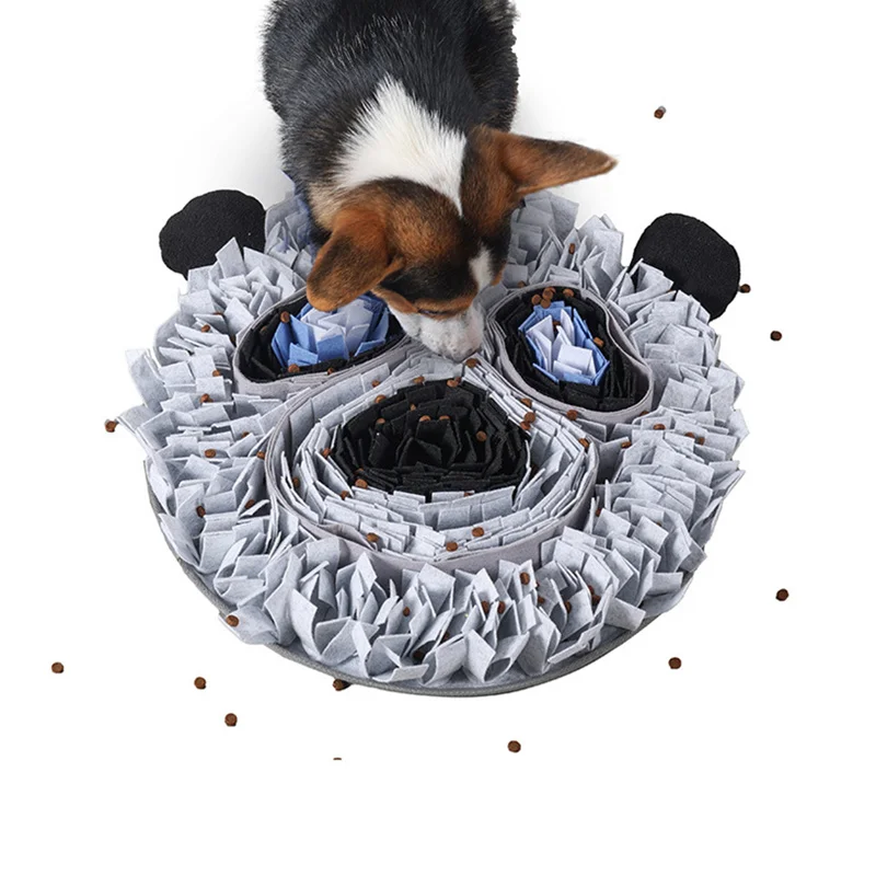 

Обучающее одеяло для собак, противоудушное одеяло для обучения собак и кошек, подходит для носа, развивающий коврик для замедления кормления питомцев