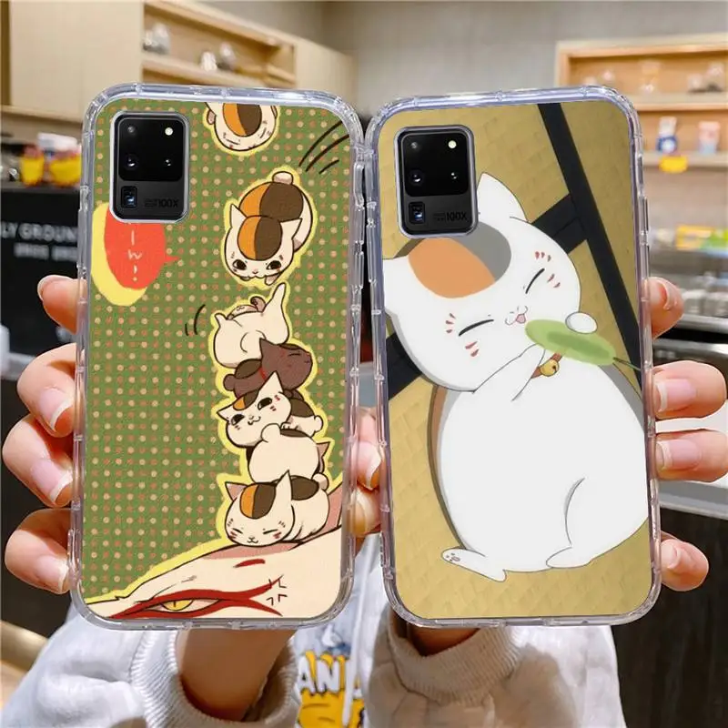

Natsume Yuujinchou Phone Case For Samsung Galaxy S10 S10e S8 S9 Plus S7 A70 Edge Note10 Transparent Cove