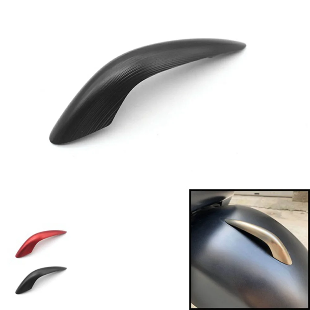 

Motorcycle Front Mudguard Fender Nose Decorater Beak for Vespa GTS300 GTS250 GTS 300 250 2013-2020(Black)