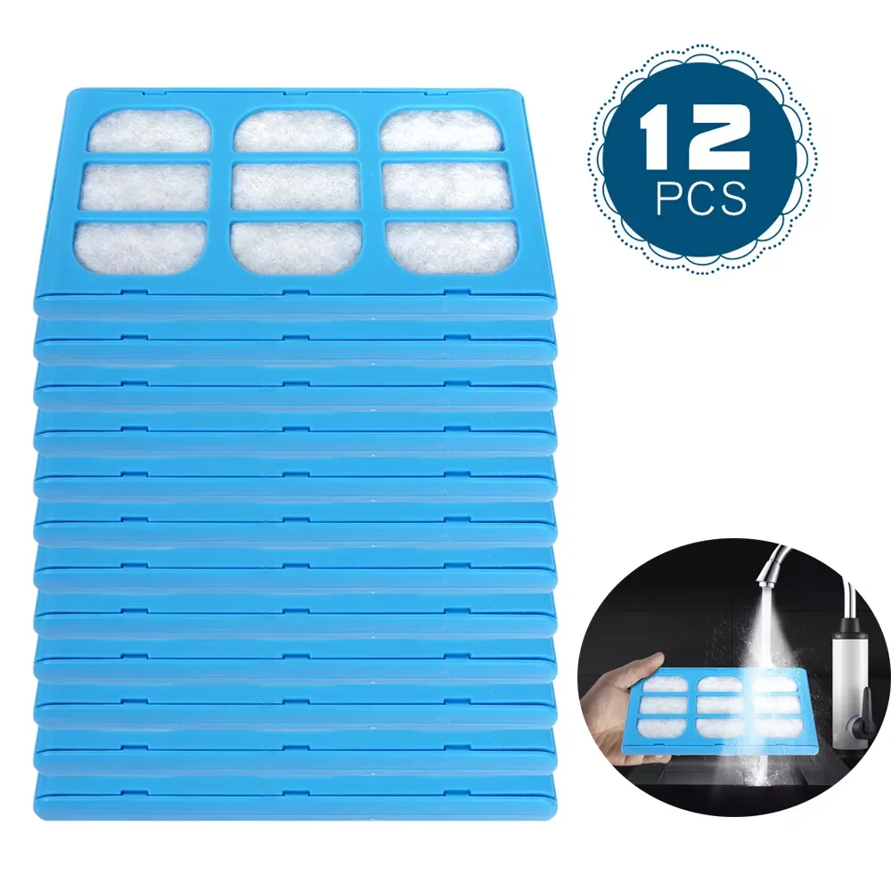 

12 PCS Fountain Accessories Pet Water Fountain Filter Replacement Water Filter Cartridges Compatible with Cat Dog Mate Fountains