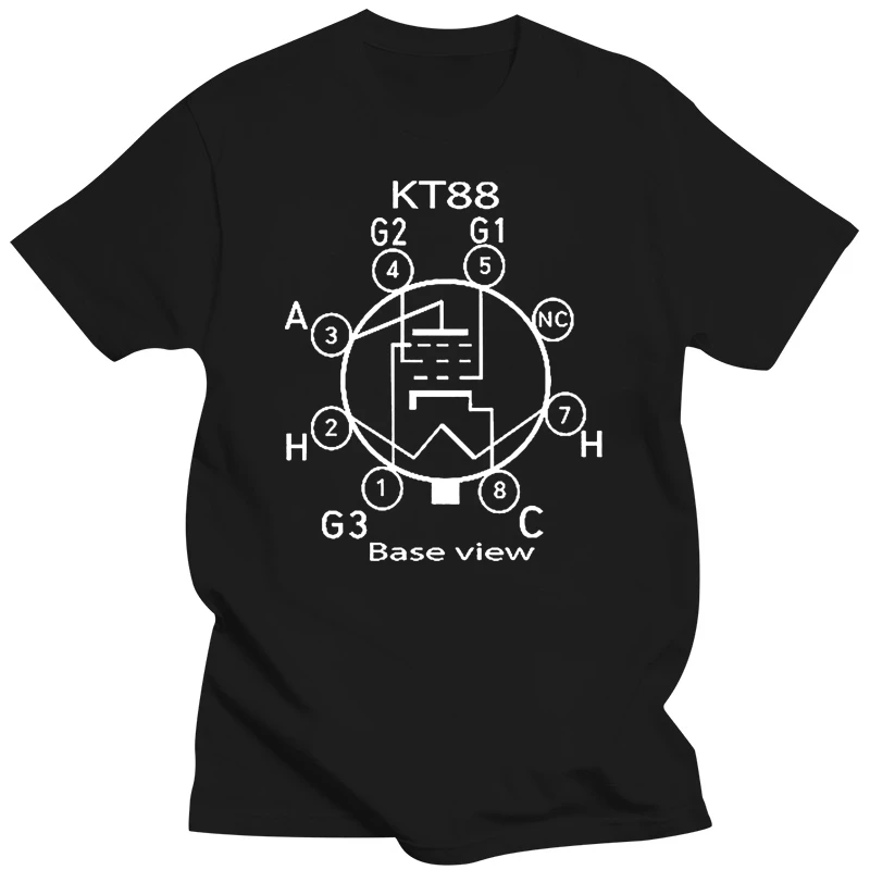 

KT88 Vacuum Tube print Heavy T-Shirts KT 88 HEAVY WEIGHT S - 5XL