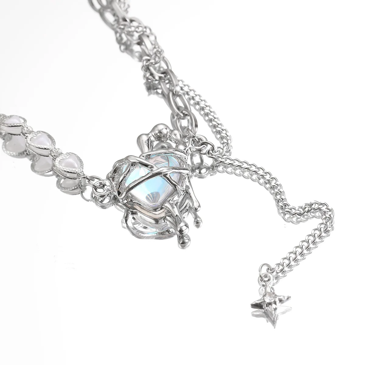 Новинка ослепительное женское ожерелье с подвеской в виде звезды |