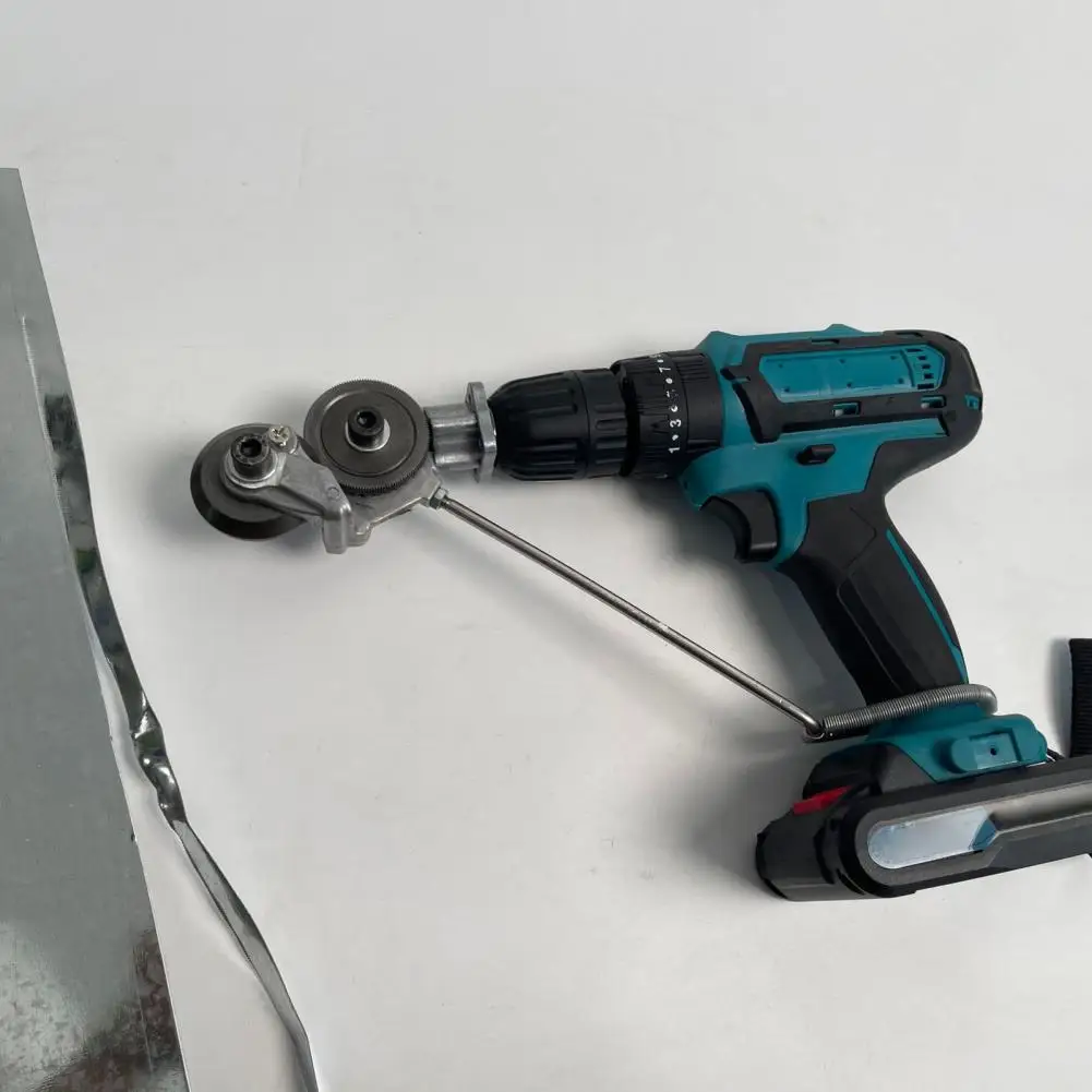 

Electric Drill Cutter Useful Multi-use Strong Stainless Steel Metal Sheet Cutter Head for Factory
