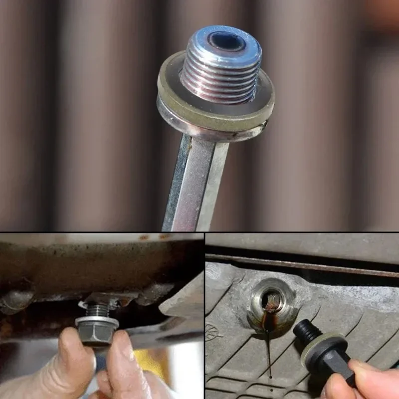 M6-M16 Прокладка пробки поддона Винт для слива масла автомобиля Комбинированная