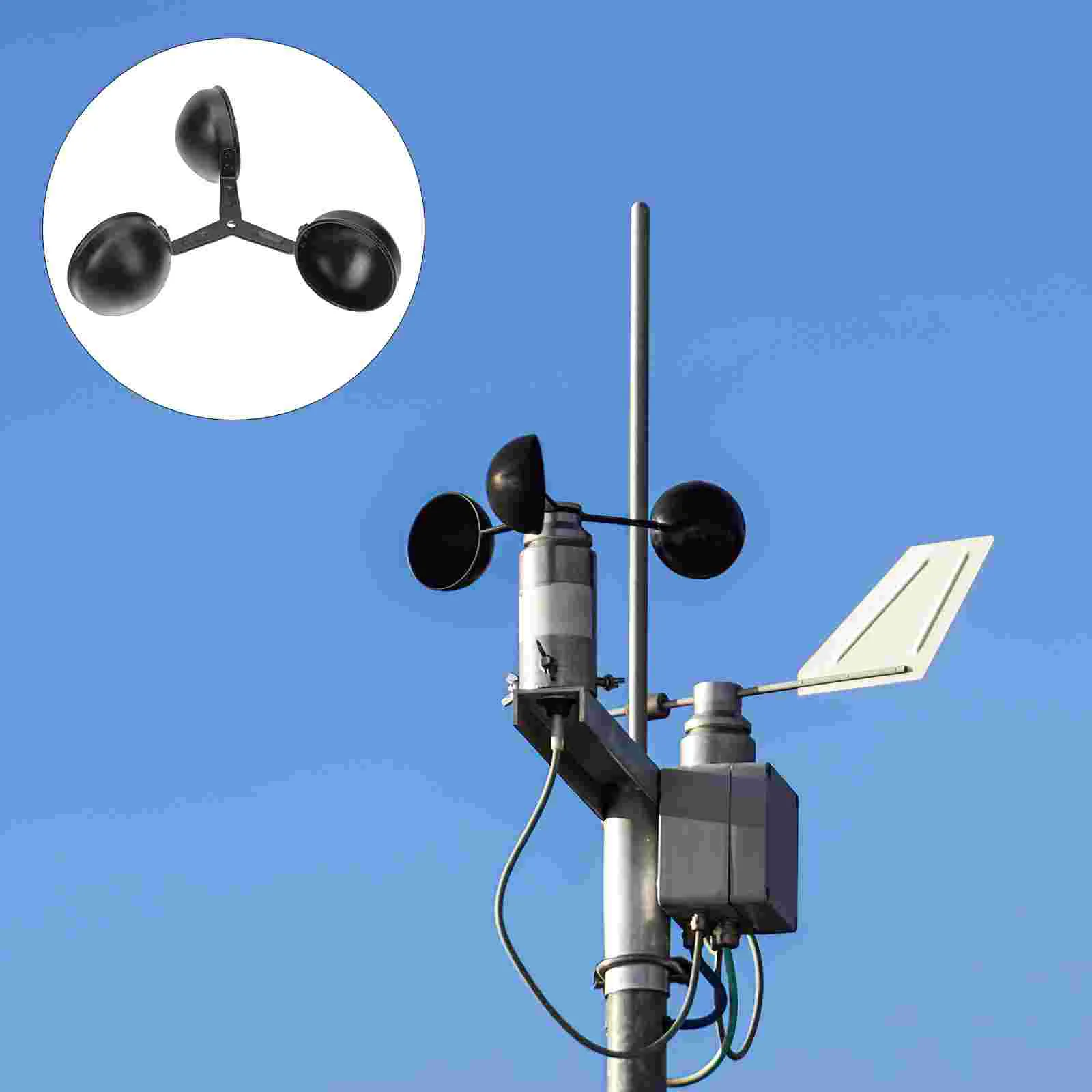 

Measuring Wind Cup Gauge Measurement Part Professional Anemometer Metal Sensor Specialty Tools Weather station