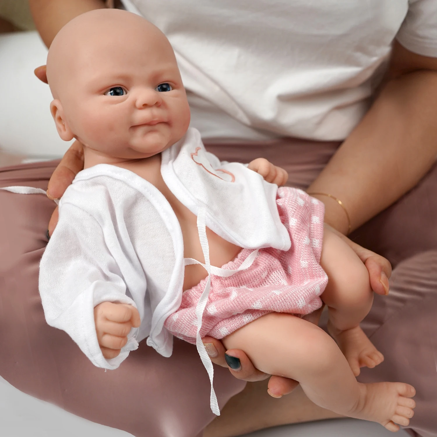 14inch Full Body Silicone Bebe Reborn Girl"Coco"Dolls Boy&ldquo;