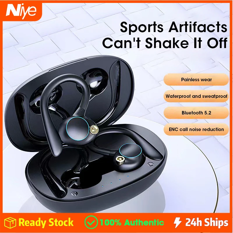 

New TWS Hanging Ear Bluetooth5.2 Earphone Super Long Battery Life, High Sound Quality Noise Reduction In-ear Wireless Headphones