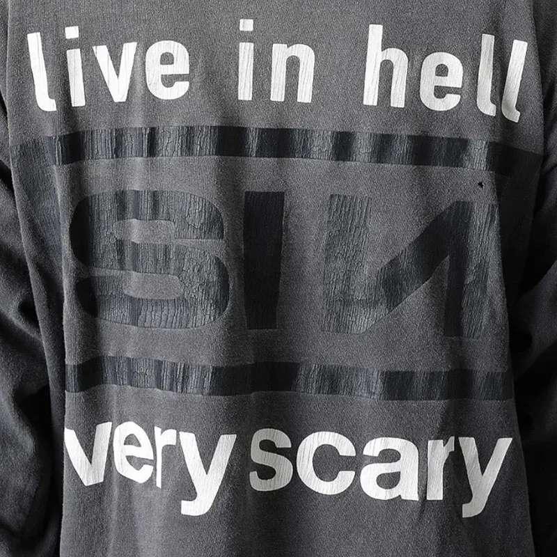 Футболка Мужская/женская оверсайз из плотной хлопковой ткани винтажная промытая