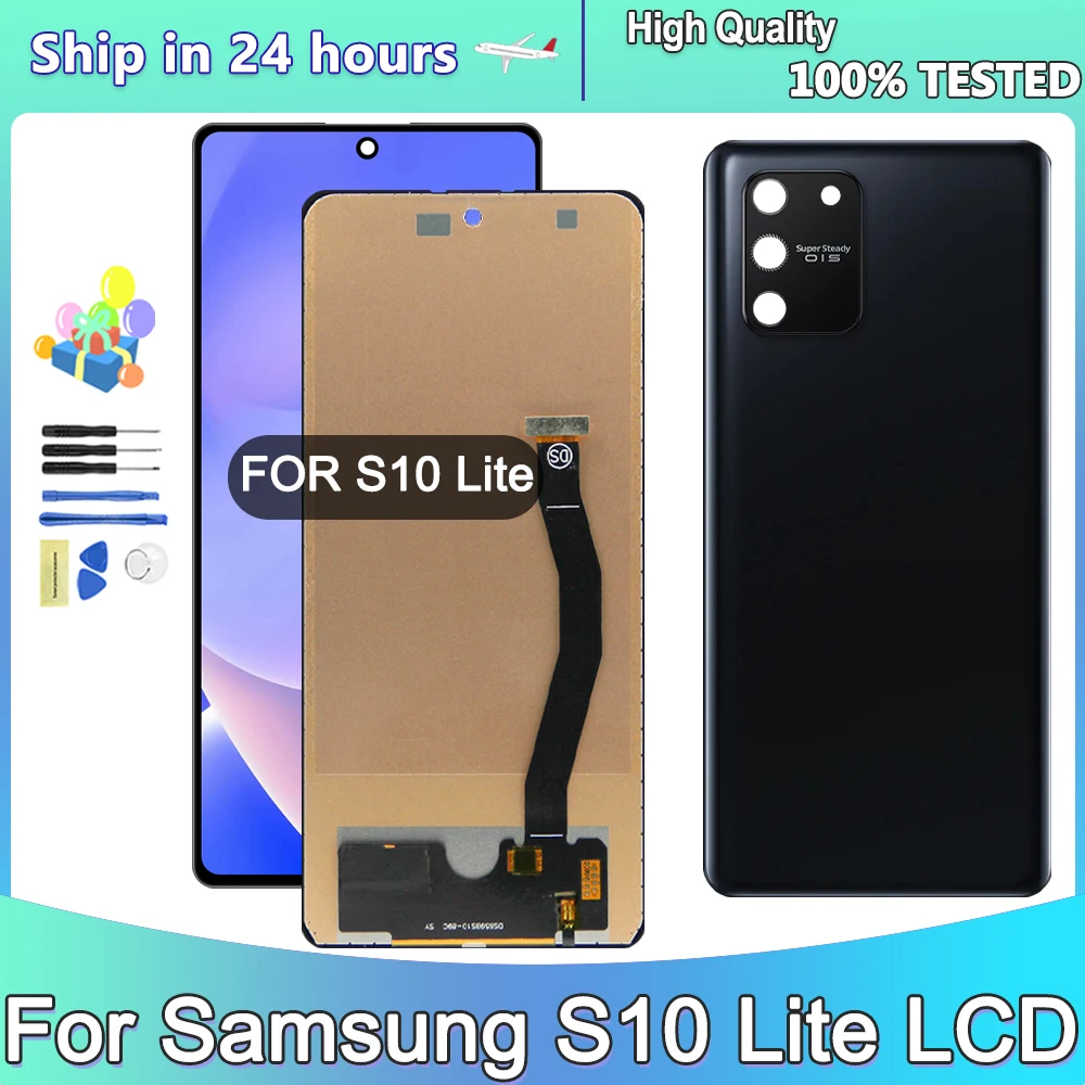 Протестированный TFT ЖК-дисплей Samsung S10 Lite G770F с цифровым преобразователем