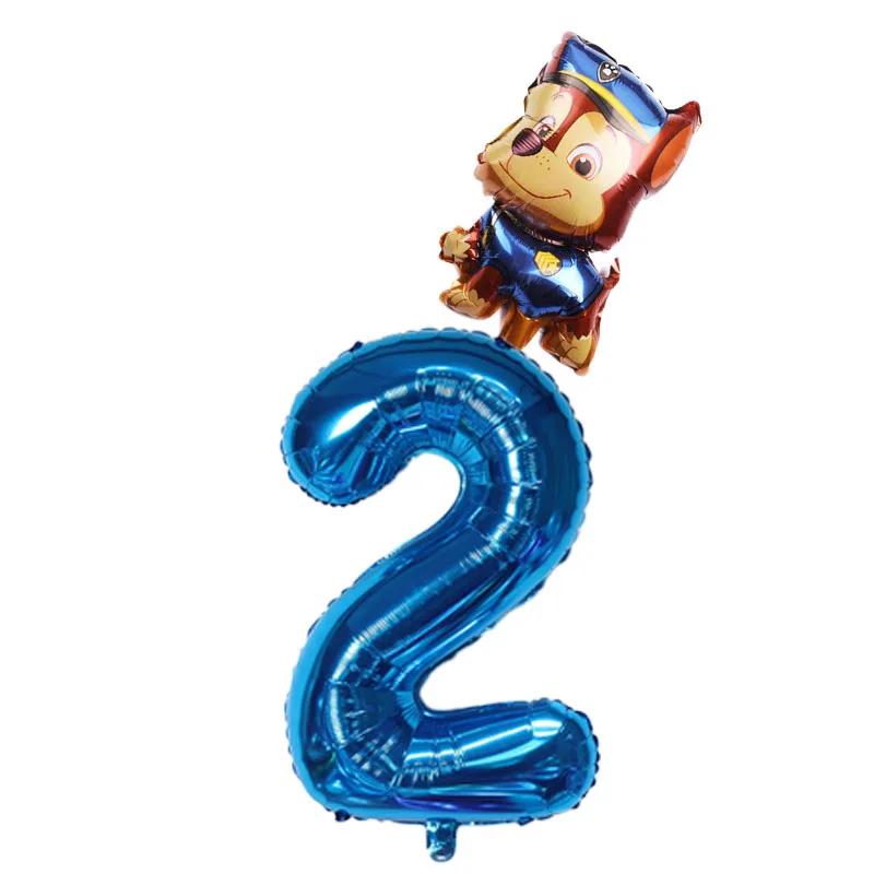 Воздушные шары из мультфильма Щенячий патруль 32 дюйма 2 шт. |