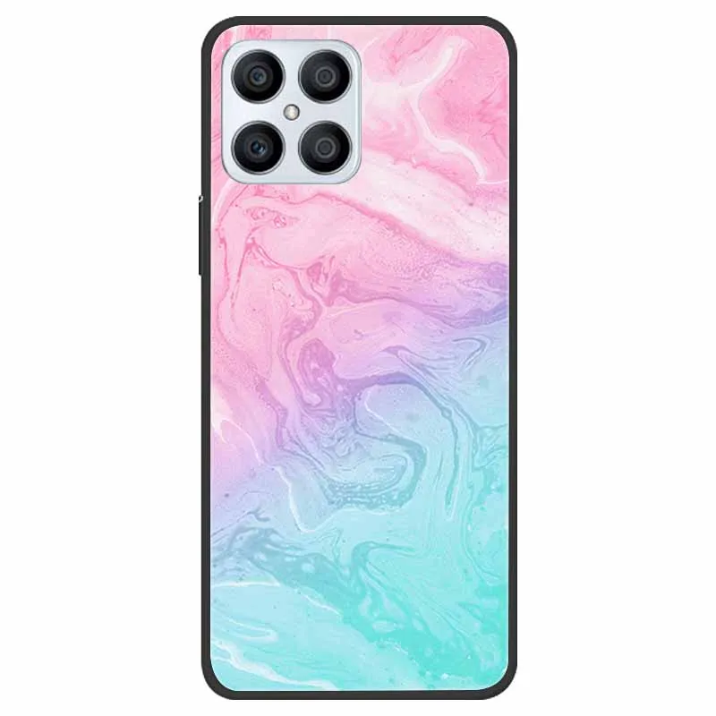 Фото Чехол для Honor X8, тонкий мягкий силиконовый чехол с мраморным принтом для Honor 8X8 X X8 8X Max №2