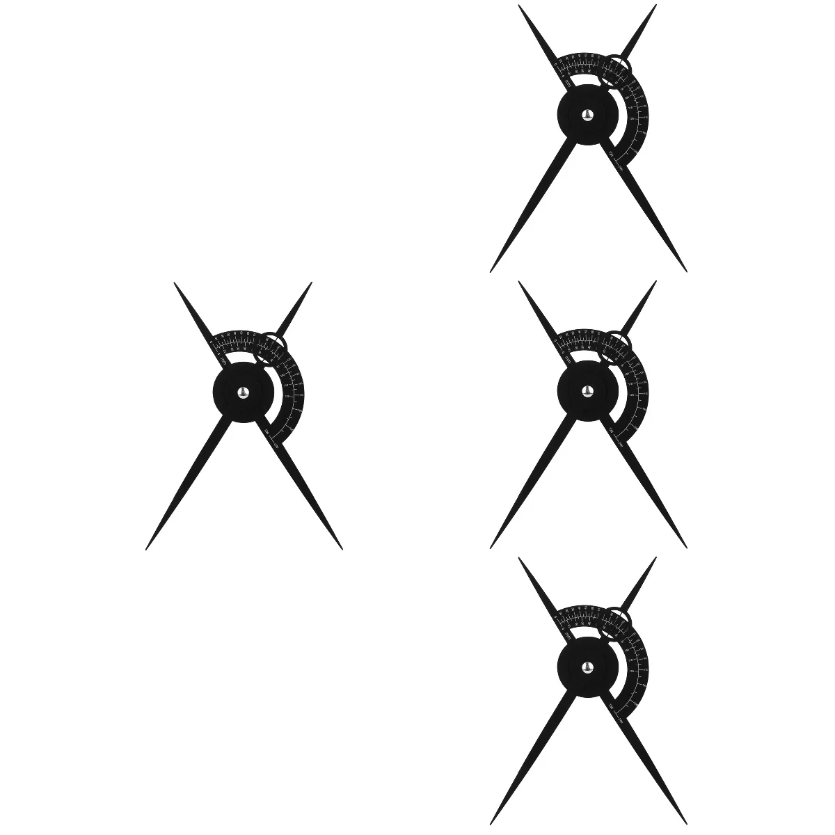 

Линейка 4x, измерительная линейка, инструмент для построения карты, измерительный инструмент, микроблейдинг, линейка
