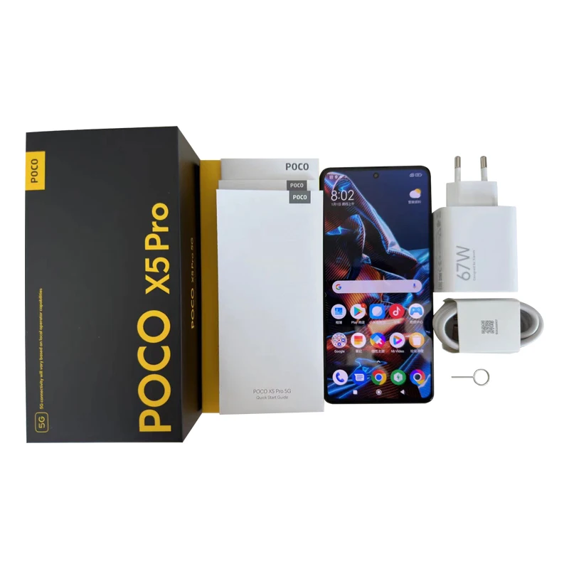 Global Version POCO X5 Pro 5G Smartphone android 128GB 256GB Snapdragon 778G 120Hz AMOLED DotDisplay 108MP Camera MIUI 14 67W