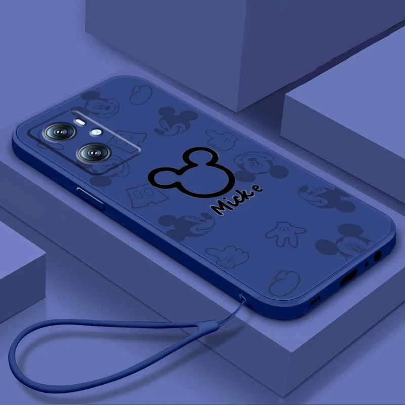 

Disney Mickey Minnie Comics Phone Case For OPPO A96 A94 A93 A77 A76 A74 A72 A57 A53 A16 A9 Find X5 X3 Lite F21 5G Liquid Rope