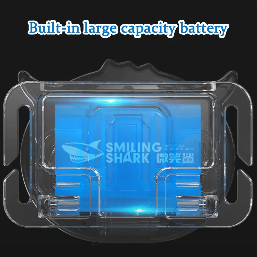 Светодиодная фара с совой и крючком водонепроницаемая перезаряжаемая через USB