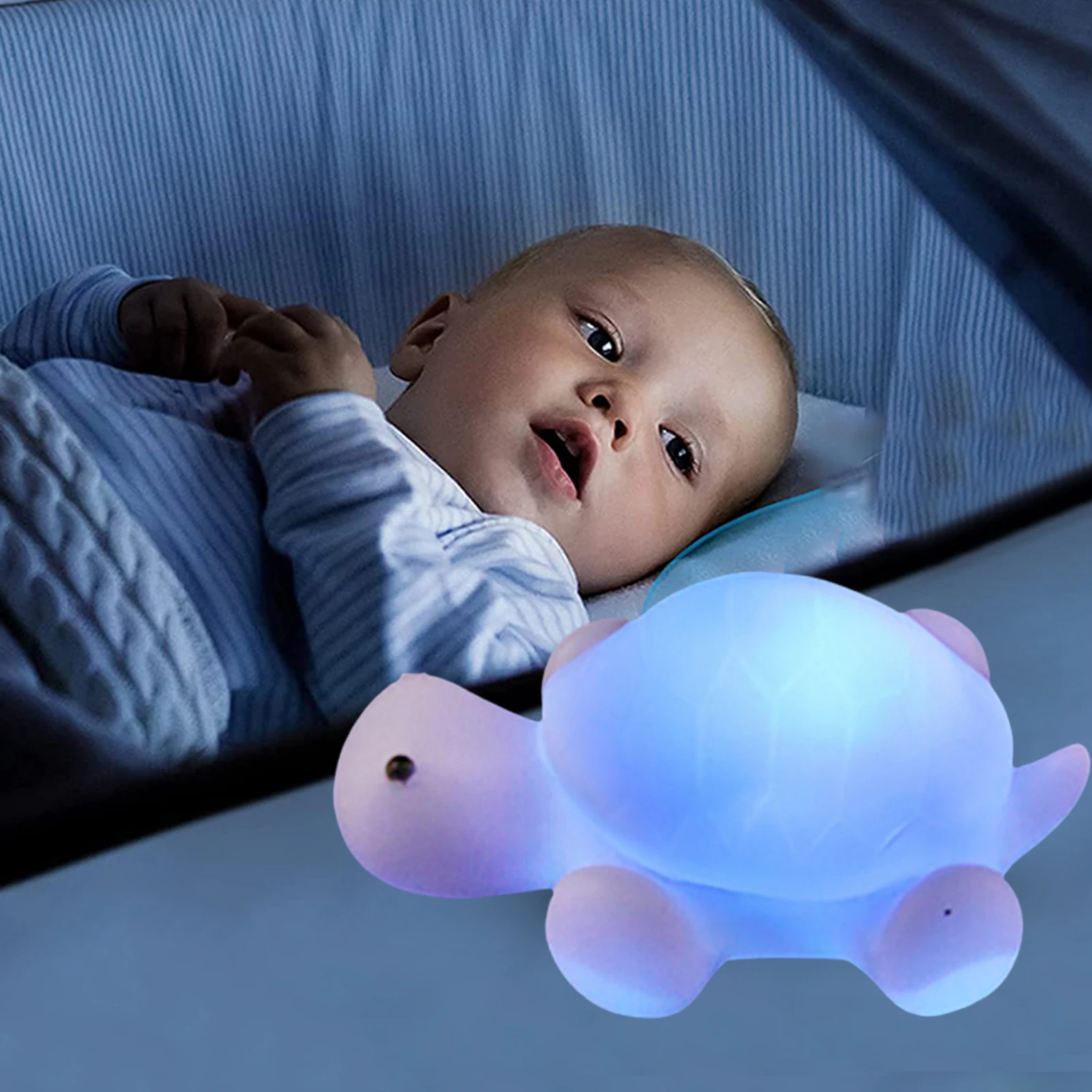 

7 Colors Turtle Dimmable Night Lights Turtle Lamps For Kids Baby Gifts Cartoon Cute Animal Turtle Night Lamp Battery Operated