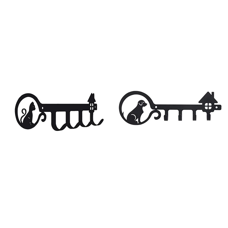 

Key Holder For Wall Decorative With 4 Key Hooks Uniquely Designed Key Rack
