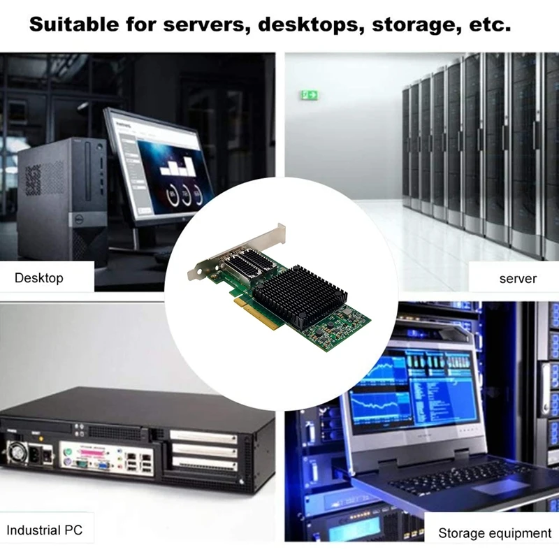 

PCI-E X8 10 Gigabit Optical Server Network Card Mellanox Connectx-4 PCI-E 3.0 X8 Dual Ports 25G SFP+Optical LC 10