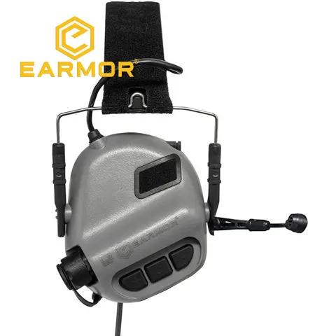 EARMOR протектор слуха M32 MOD3 тактическая гарнитура (Листва Зеленый) стрельба военная авиация связь Softair наушники