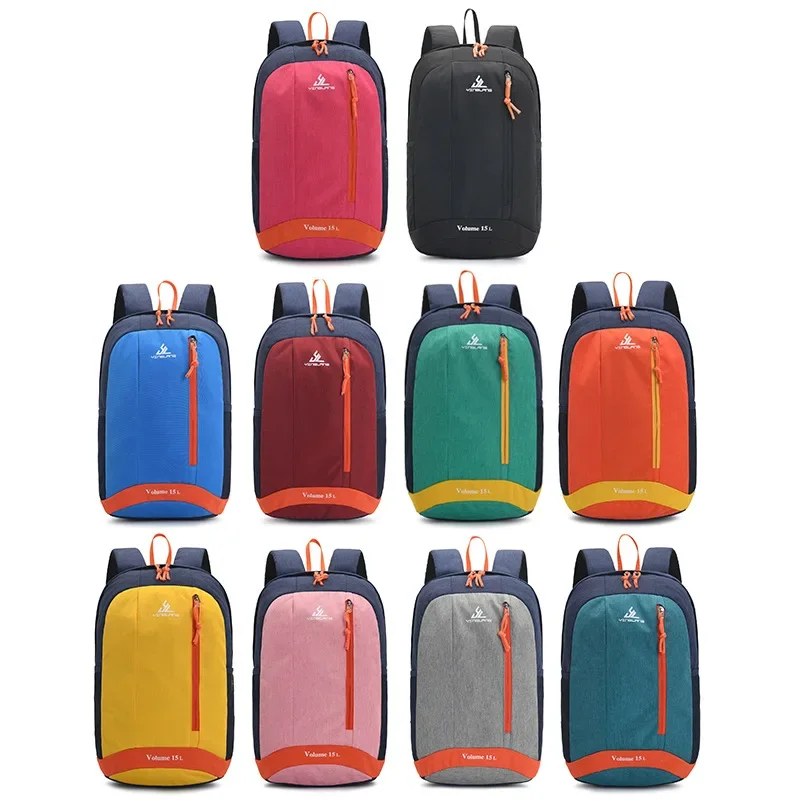 

15L Backpack Outdoor Sports Backpack Leisure Backpack Female Oxford Cloth Male Travel Light Backpack Tide