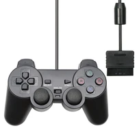 wired controle for sony ps2 controller for mando ps2ps2 joystick for playstation 2 vibration shock joypad wired usb pc gamepad