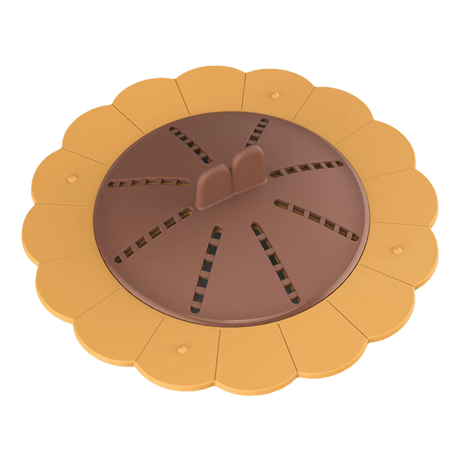 

1 Pcs Creative Sunflower Drain Rubber Circle Silicone Plug Shower Bathtub Bathroom Leakage-proof Drain Sink Basin Stopper Sink