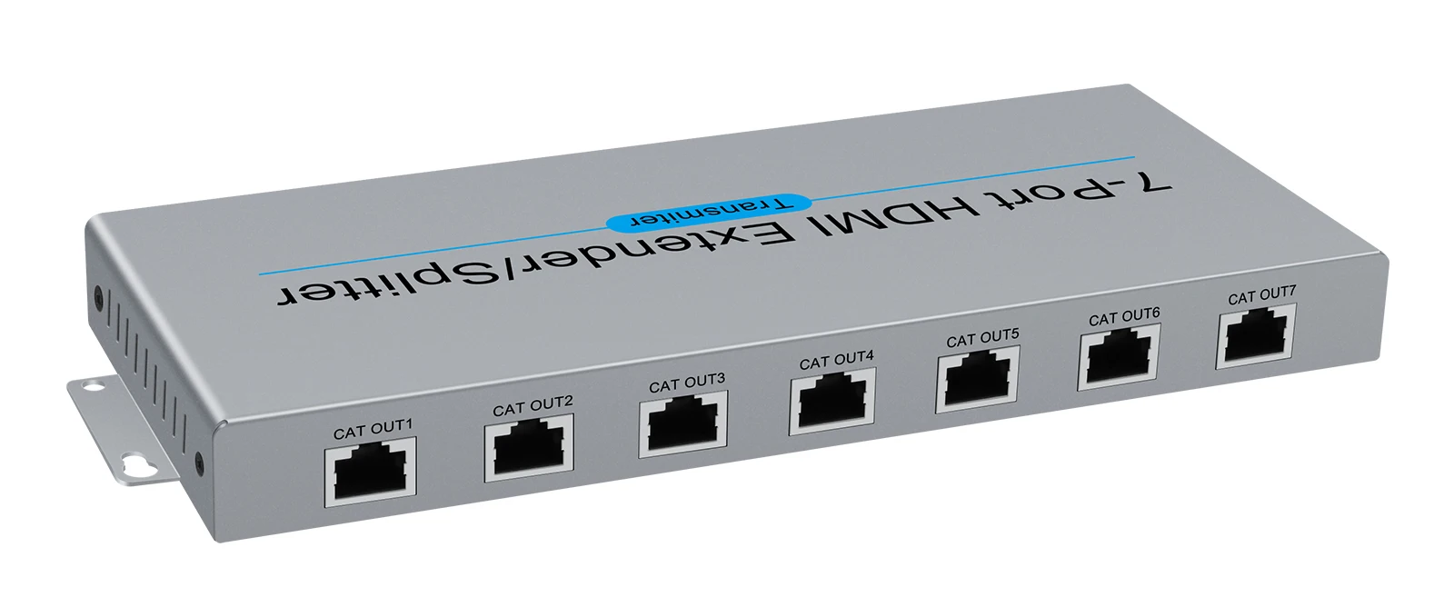 1x7 HDMI удлинитель RJ45 60m разделитель UTP Extend 1080P Cat5e Cat6 HD приемник передатчика для PS4 -