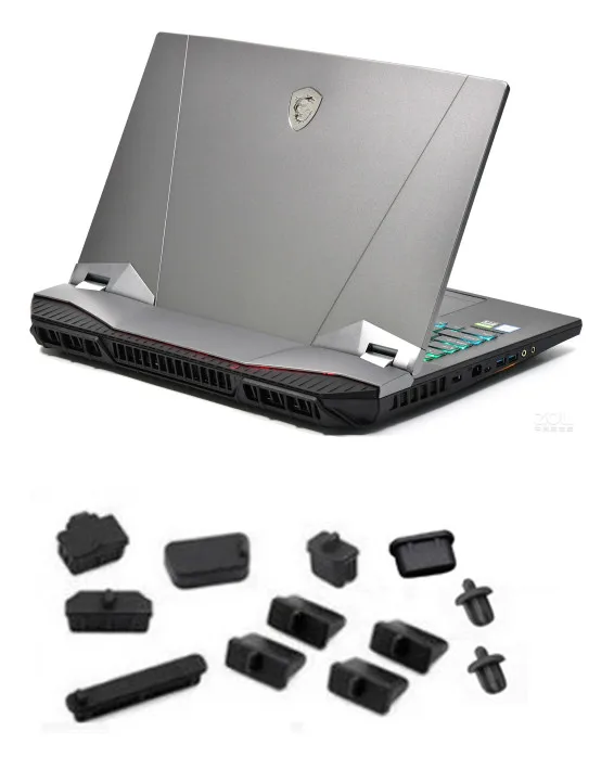 

Silicone plug port cover For MSI GE72 GP72 GL72 GE62 GL62 GP62 GX60 GX70 GS40 GS43 GE76 GP76 GF76 GT76 GT75 GE66 GS66 GP66 GF66