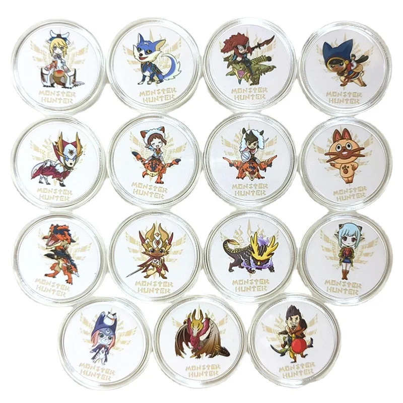 

Monster Hunter Rise Dawn Rond Amiibo Card Ailu Cat Jue Silver Dragon Special Appearance Game Linkage Card NFC Card