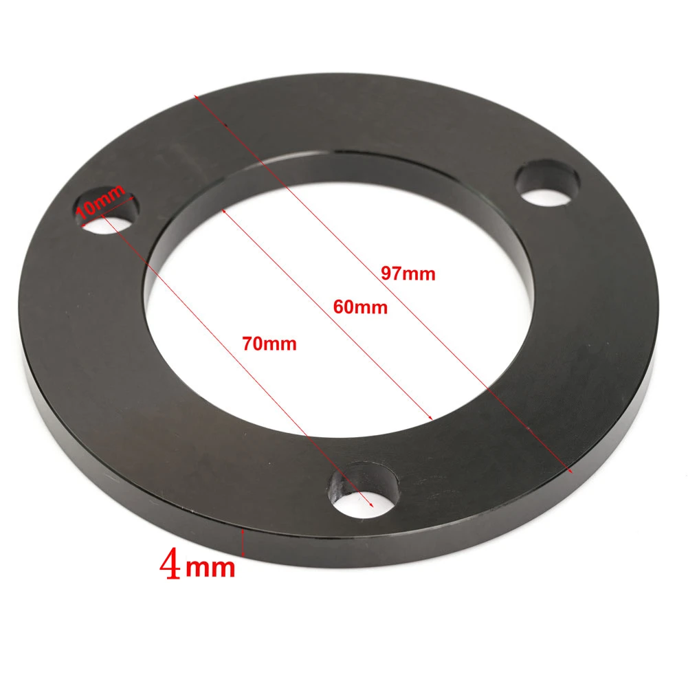 Модифицированная прокладка тормозного диска для мотоцикла, 3 отверстия, 7,0, плавающий диск для электромобиля, точность 6/8 мм, с шаговым фланцем