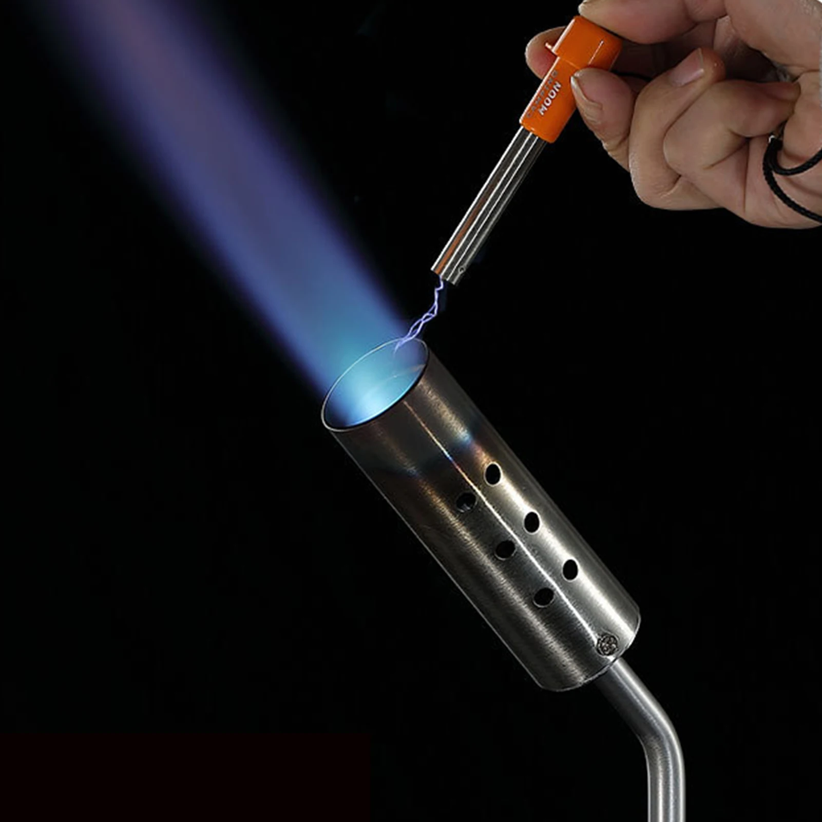 

Пистолет-распылитель для барбекю, Жаровня из нержавеющей стали с подогреваемой трубкой, зажигалка для барбекю