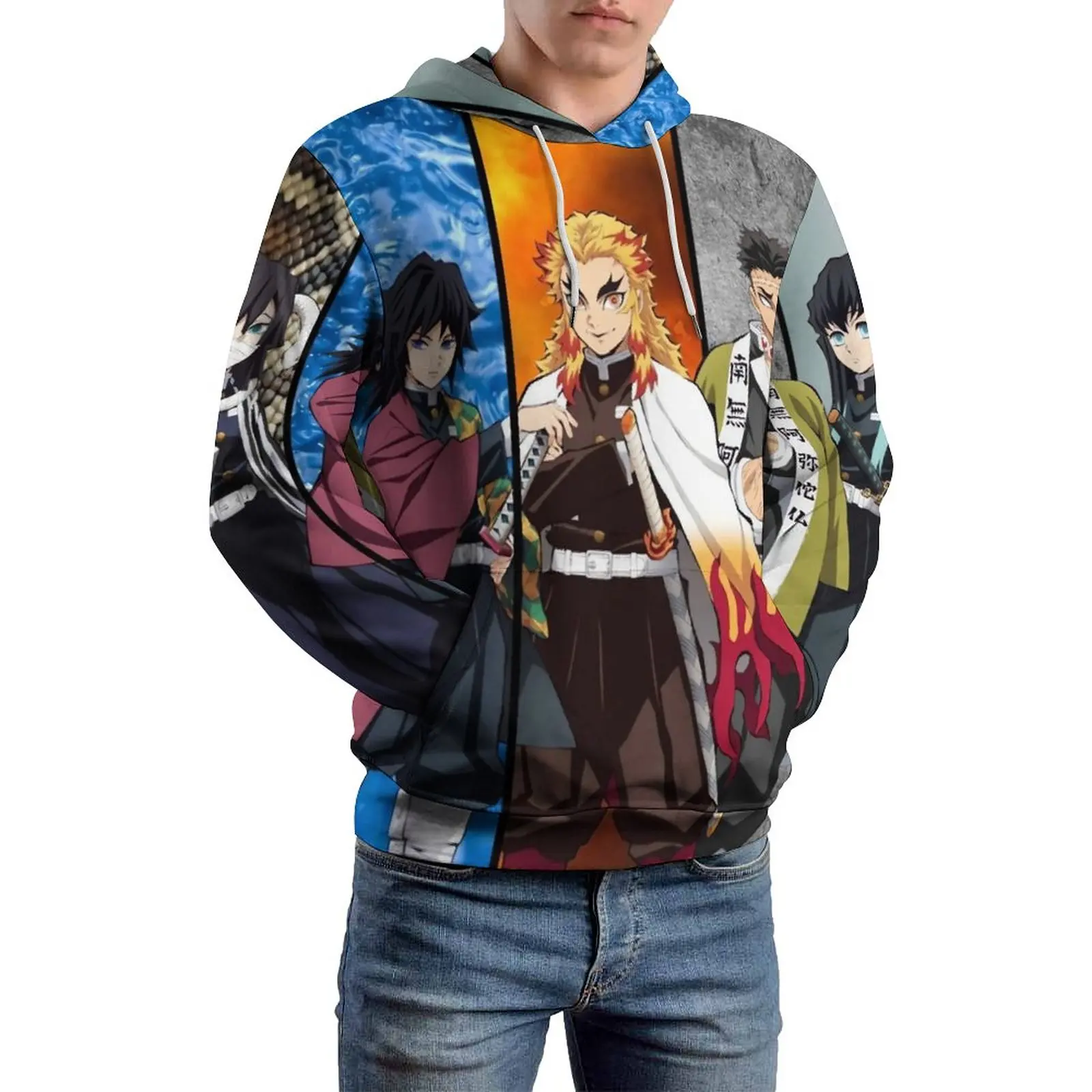 

Повседневные толстовки унисекс с капюшоном, с длинным рукавом