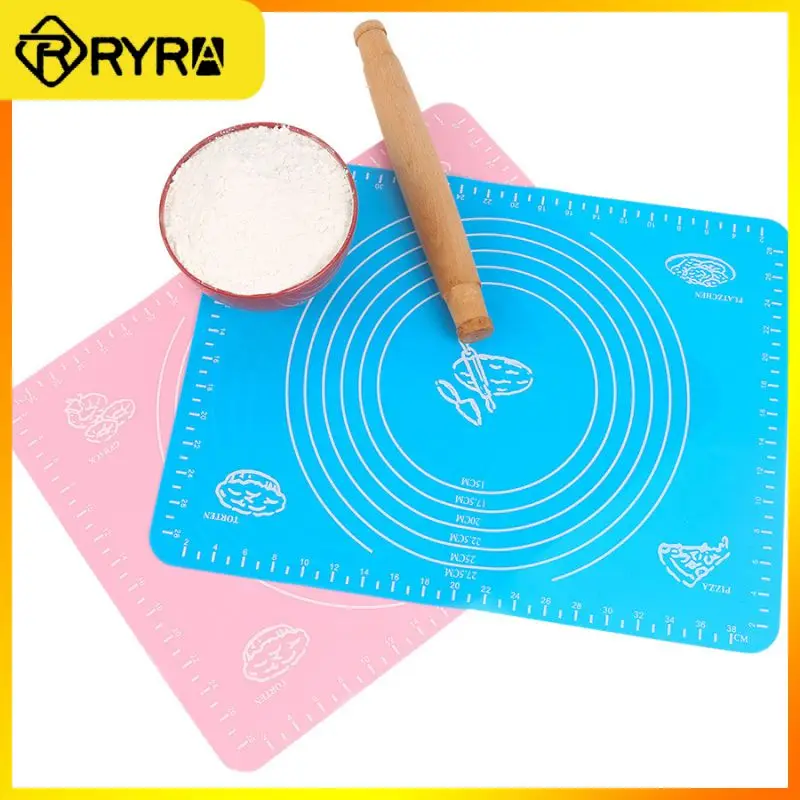 

40x30cm Extra Large Baking Mat Silicone Pad Sheet Baking Mat For Rolling Dough Pizza Dough Non-Stick Maker Holder Kitchen Tools