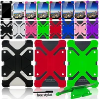 universal soft silicone stand cover case for huawei mediapad t5 10matepad 10 8huawei honor pad 5 shockproof tablet case