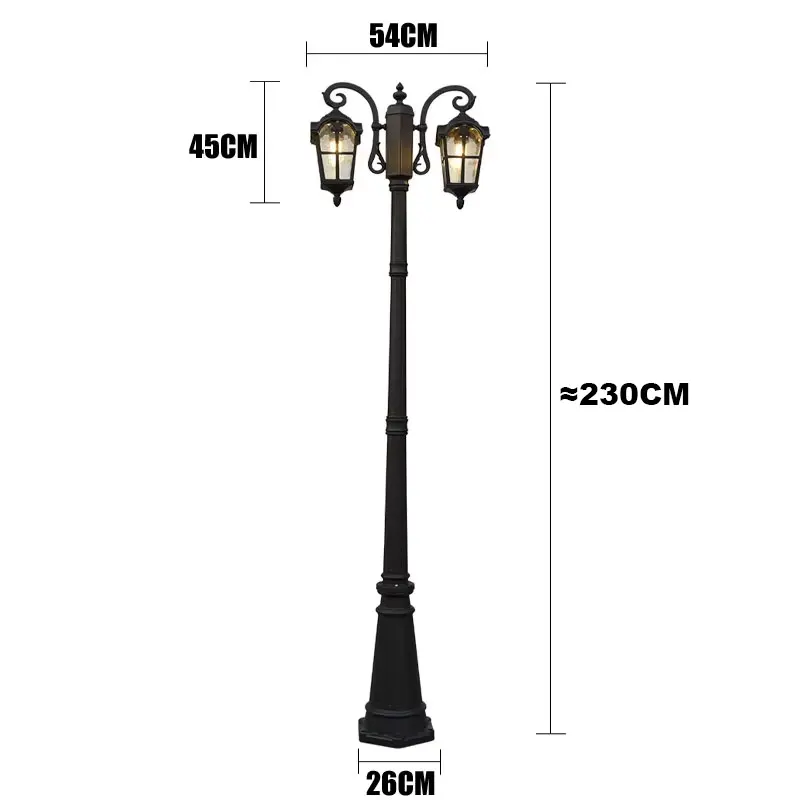 Ynhaw LED уличные фонари 2.3 метра
