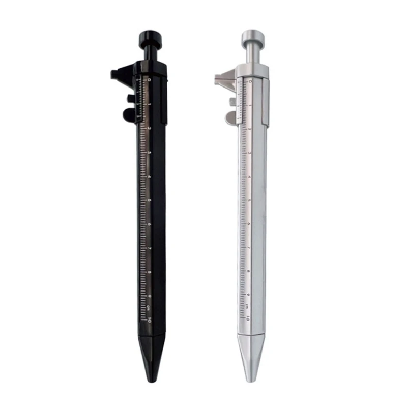 

Multi-functional Writing Pen with Vernier-Caliper Retractable Ballpoint Pen