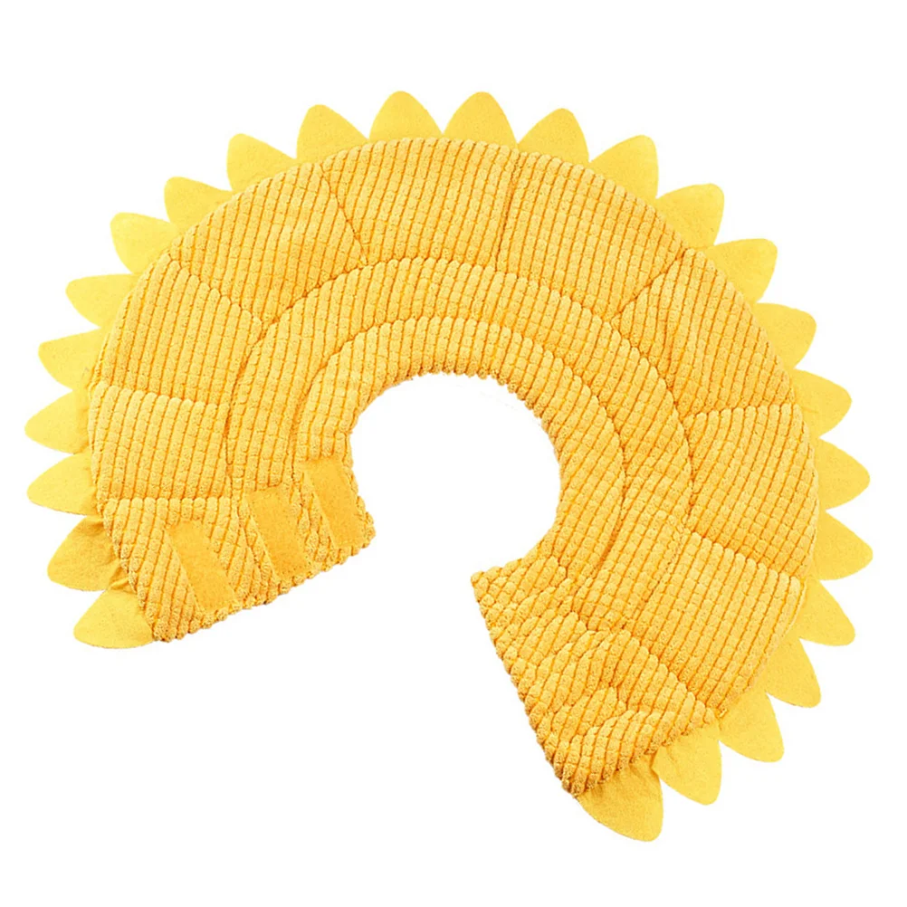 

Removable Pet Elizabeth Sunflower Shape Neck Collar for Pet Dog Puppy Wearing Size L