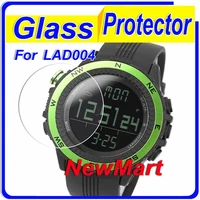 3pcs glass protector for lad004 lad017 9h tempered protector for lad weather radio controlled watch protector