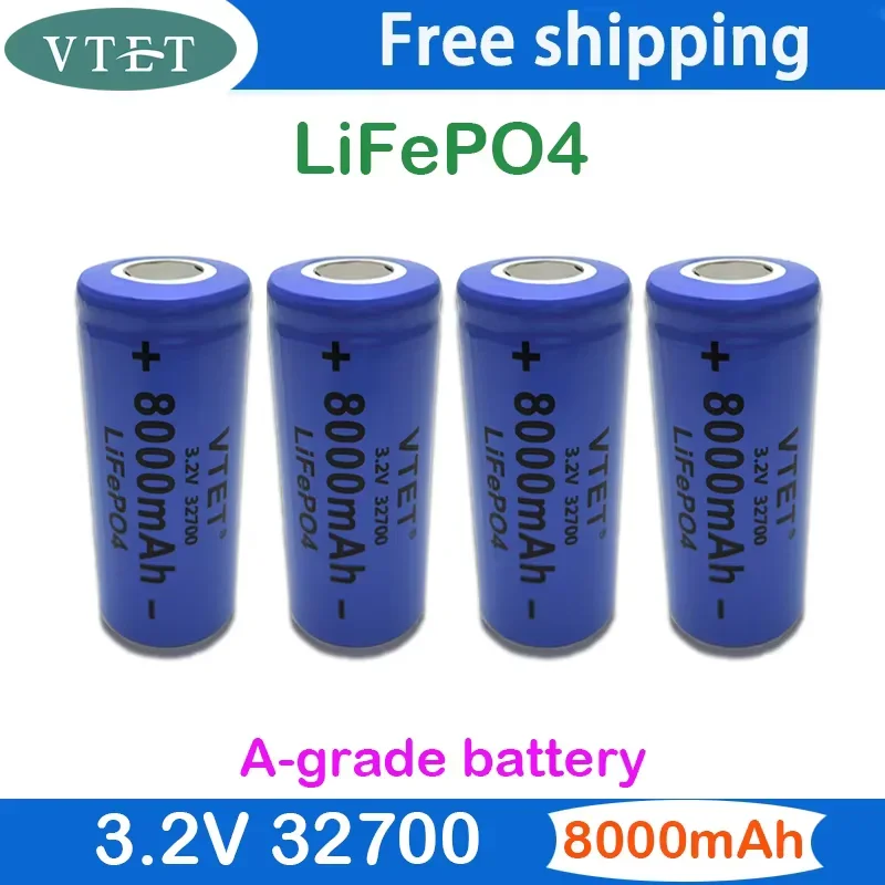Литий-железо-фосфатный аккумулятор 32700 8000 мАч 3 2 В Lifepo4